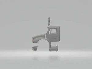 Freightliner Business Class M2 cabin 3D Print Model