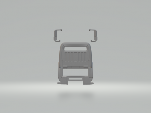 Freightliner Business Class M2 cabin 3D 打印模型