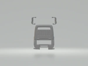 Freightliner Business Class M2 cabin 3D Print Model