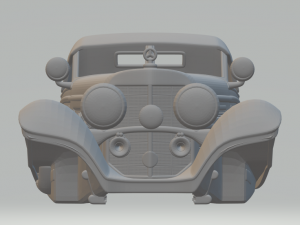 Mercedes benz 500k special roadster Modelo de Impressão 3D