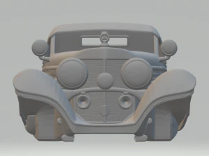 Mercedes benz 500k special roadster 3D Print Model