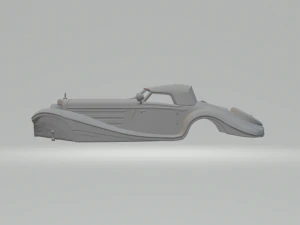 Mercedes benz 500k special roadster 3D Print Model