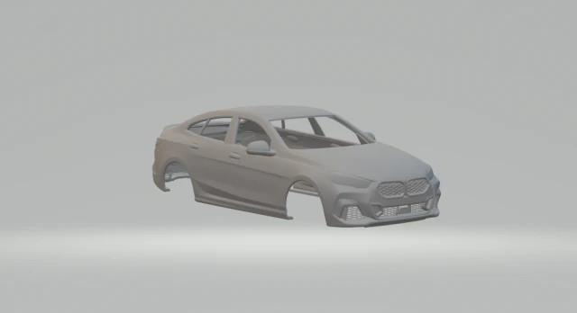 M235i gran coupe 3D Print Model .c4d .max .obj .3ds .fbx .stl .blend