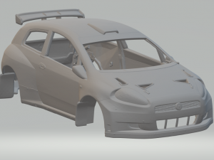 Fiat punto rally Modelo de Impressão 3D