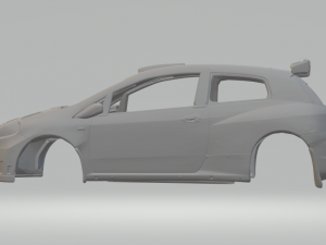 Fiat punto rally 3D Print Model