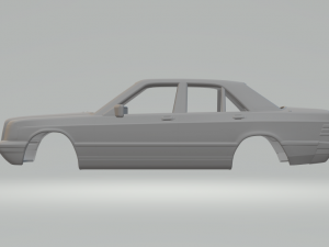 Mercedes benz 190 Model do druku 3D