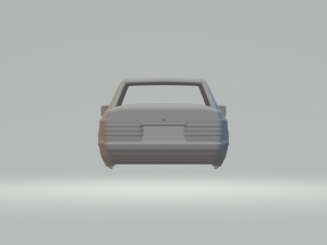 Mercedes benz 190 Model do druku 3D