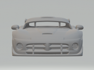 Dodge viper race car Modelo de Impressão 3D