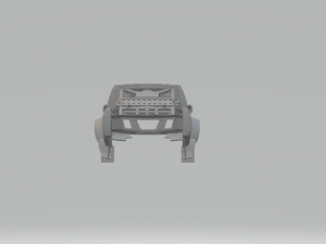 Nissan frontier navara race car 3D Baskı Modeli