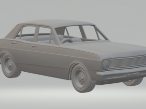 Falcon xt 68 3D-printmodel