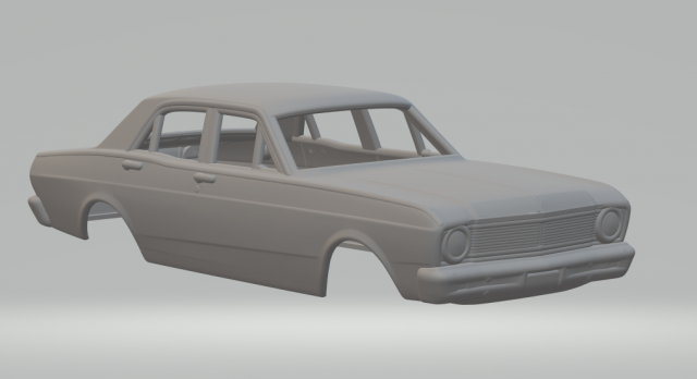 Falcon xt 68 3D Принт Модель .c4d .max .obj .3ds .fbx .stl .blend 