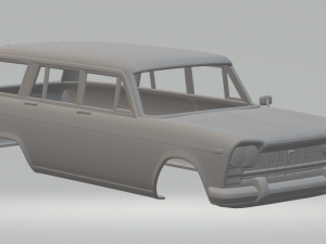 Fiat 2300 familiare 63 3D Print Model