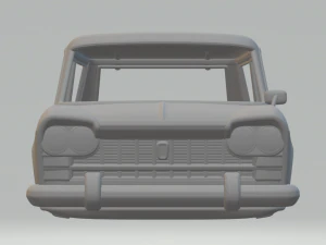 Fiat 2300 familiare 63 3D Print Model
