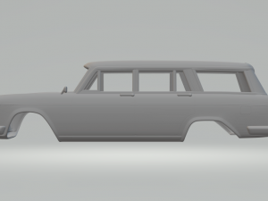Fiat 2300 familiare 63 Modello di stampa 3D