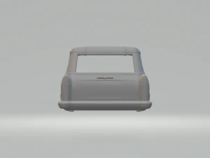 Fiat 2300 familiare 63 3D Print Model