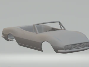 Фиат Дино 135 Спайдер 69 3D Принт Модель