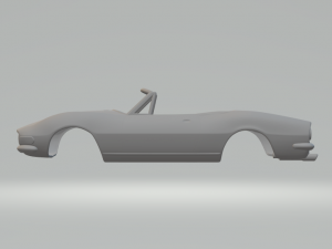 Fiat dino 135 spider 69 3D प्रिंट मॉडल