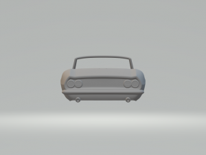 Fiat dino 135 spider 69 3D प्रिंट मॉडल