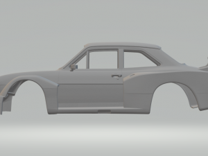 Escort race car 3D प्रिंट मॉडल