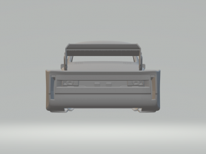 Escort race car 3D प्रिंट मॉडल
