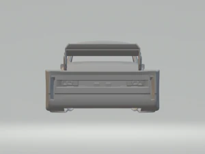 Escort race car 3D Print Model