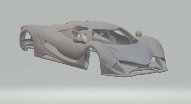 Devel sixteen 3Dプリントモデル .c4d .max .obj .3ds .fbx .stl .blend 