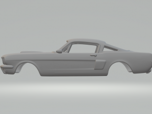 Mustang 69 3D Print Model