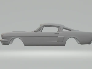 Mustang 69 3D Print Model