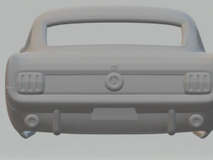 Mustang 69 3D Print Model