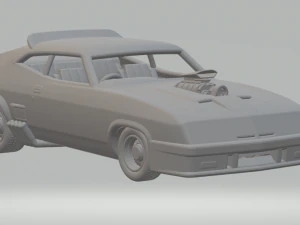 Falcon interceptor mad max 3D Print Model