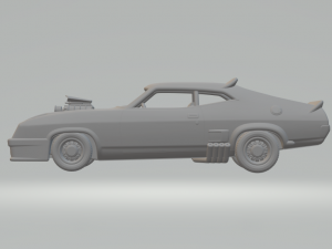 Falcon interceptor mad max 3D Print Model