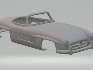 Mercedes benz 300 sl 1957 Model do druku 3D