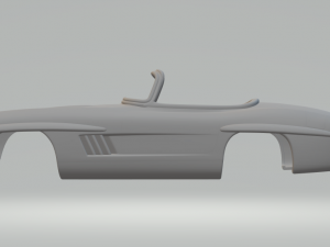 Mercedes benz 300 sl 1957 Modelo de Impressão 3D