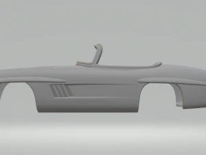 Mercedes benz 300 sl 1957 3D Print Model