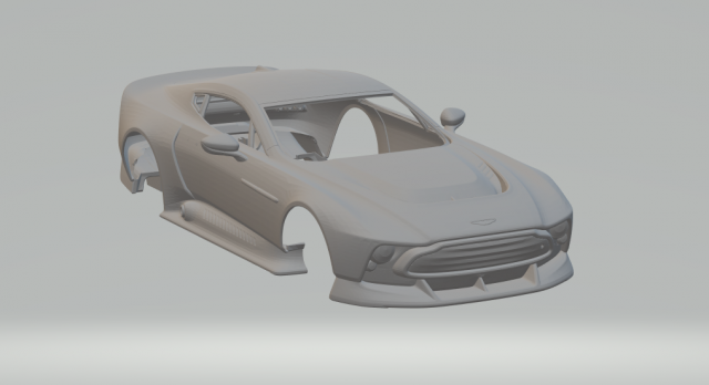 Aston Martin Victor 3D प्रिंट मॉडल .c4d .max .obj .3ds .fbx .stl .blend 