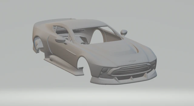 Aston Martin Victor 3D Print Model .c4d .max .obj .3ds .fbx .stl .blend
