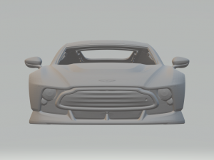 Aston Martin Victor 3D प्रिंट मॉडल