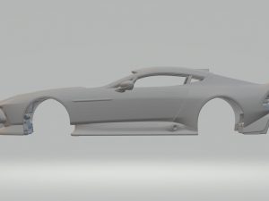 Aston Martin Victor 3D प्रिंट मॉडल