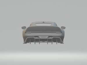 Aston Martin Victor 3D प्रिंट मॉडल