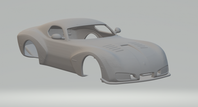 Devon GTX Model do druku 3D .c4d .max .obj .3ds .fbx .stl .blend 
