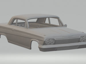 Chevrolet impala third generation Modèles 3D en vedette