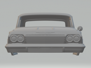 Chevrolet impala third generation Model Cetak 3D