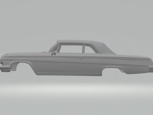 Chevrolet impala third generation Model Cetak 3D