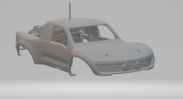 F150 baja 3D Baskı Modeli .c4d .max .obj .3ds .fbx .stl .blend 