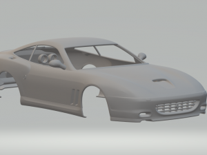 Ferrari 575 m maranello 3Dプリントモデル
