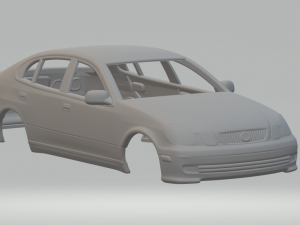 Lexus gs 2004 3D-Druckmodell