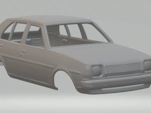 Mazda 323 1978 Model do druku 3D