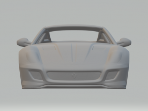 Ferrari 599 gto 2011 Modello di stampa 3D