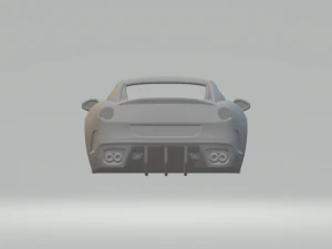 Ferrari 599 gto 2011 3D Print Model