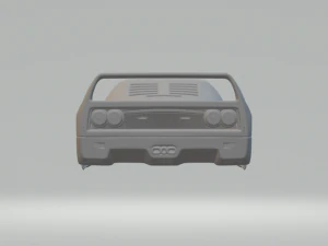 Ferrari f40 1987 3D Print Model